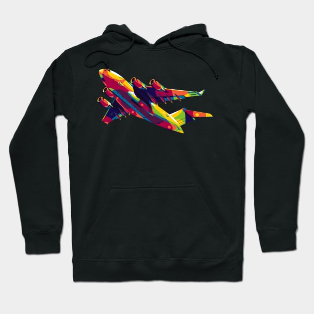 C-17 Globemaster III Hoodie by wpaprint